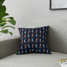 Owl Moon 16x16inch Decorative Pillow