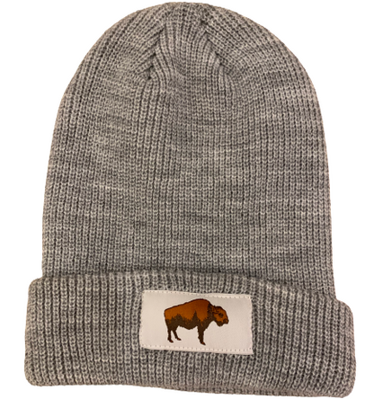 Buffalo Grey Lightweight Beanie