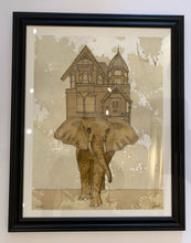 Limited Edition Elephant House Signed Print