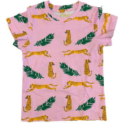 Kids Cotton Tshirt Bundle- Cheetah and Narwhal print