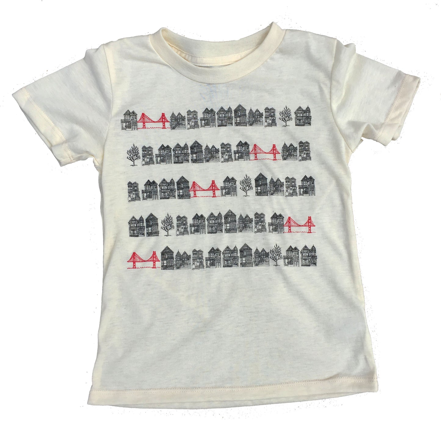 Kids' Ivory Victorian Bridges Tee