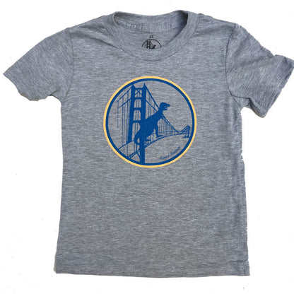 Kids Heather Grey Warriors Tee