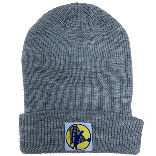 Light Grey Warriors Dino Beanie