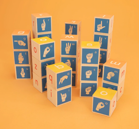 Uncle Goose American Sign Language Blocks