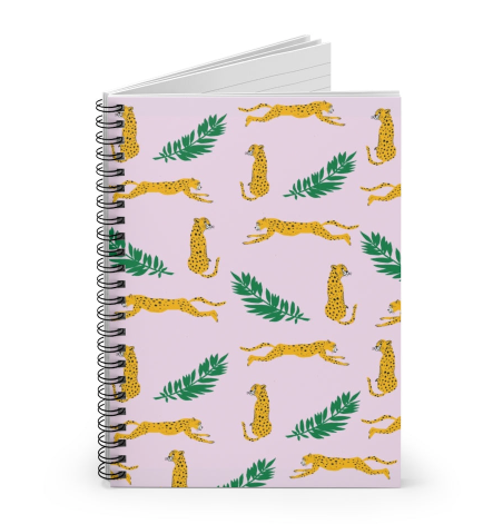 Journal Bundle- Ruled Line - Notebook - Cheetah, Bison, Owl