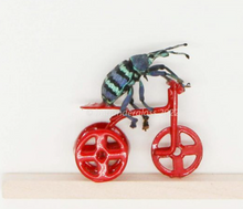 BEETLE RIDING TRICYCLE DIORAMA