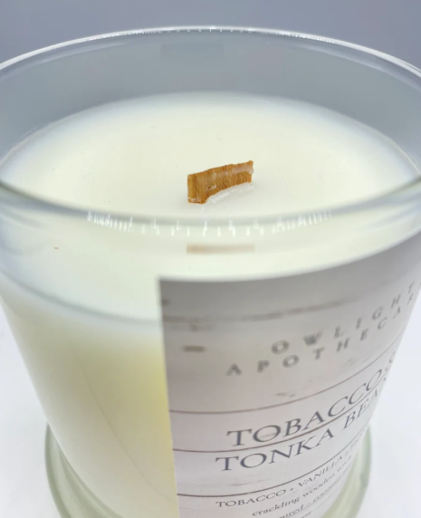 Tobacco & Tonka Bean Owlight Candle