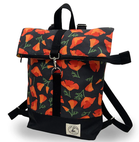 Mini Brightday Backpack: Poppy Charcoal