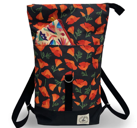 Mini Brightday Backpack: Poppy Charcoal