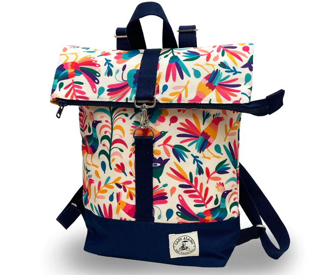 Mini Brightday Backpack: Otomi Ivory
