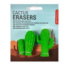 Cactus Erasers- Pack of 2