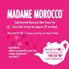 Madame Morocco - Green Tea
