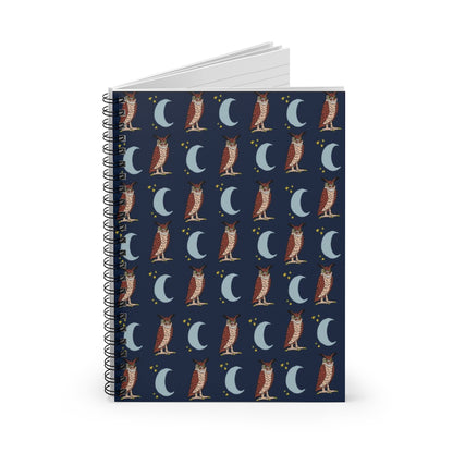 Owl Moon Journal - Ruled Line- Notebook