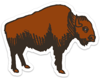 Buffalo Sticker